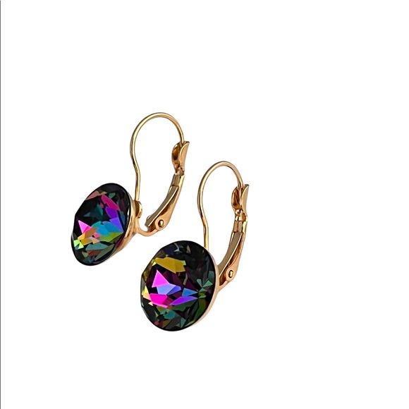 Handcrafted earrings with Swarovski crystal - Picture 4 of 4